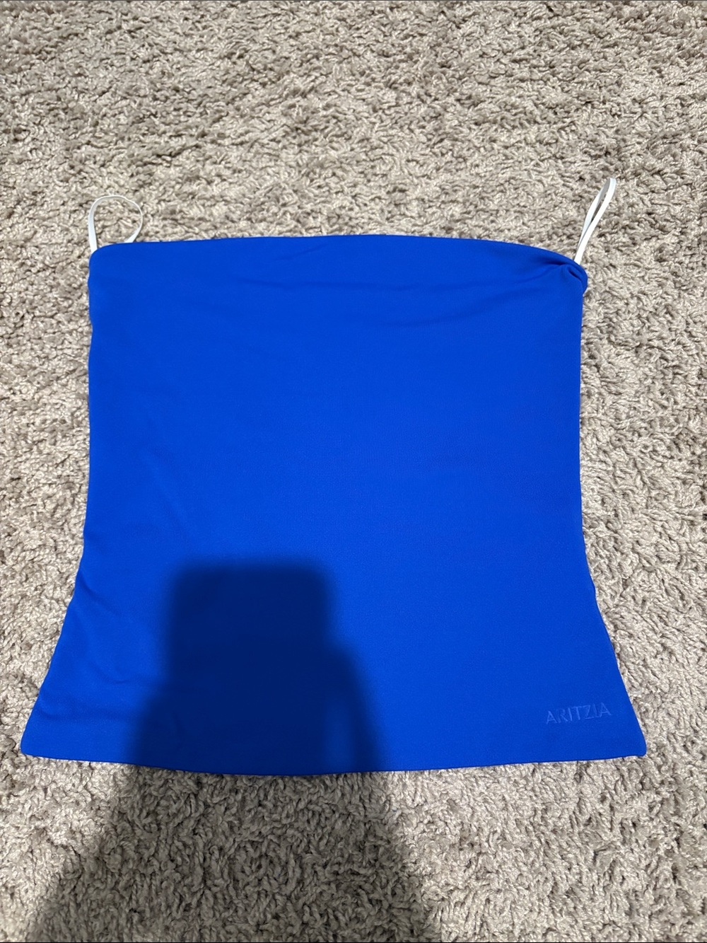 Aritzia Blue Tube Top